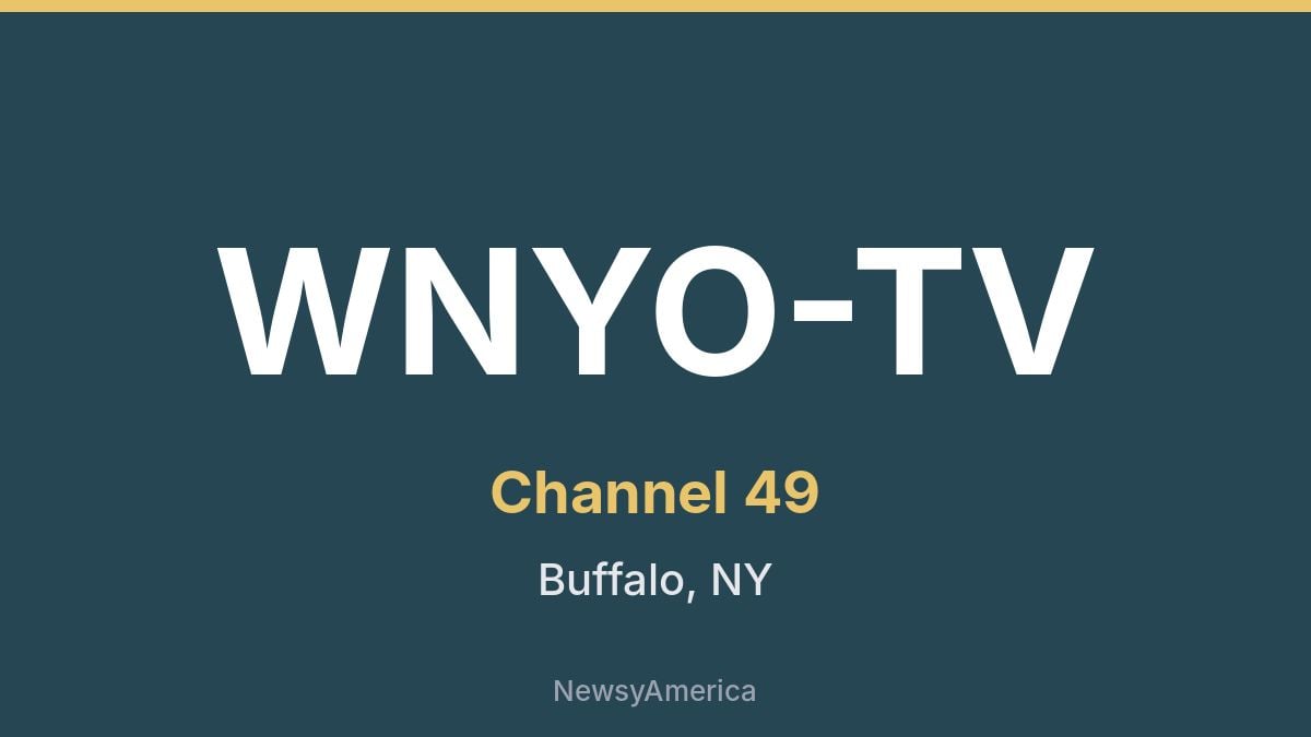 WNYO-TV – Channel 49 Buffalo
