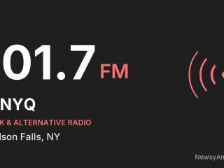WNYQ 101.7 FM, Hudson Falls, NY