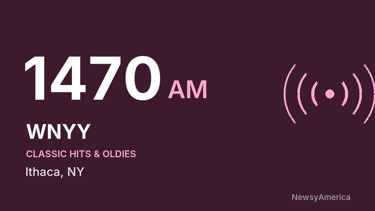 WNYY 1470 AM – Ithaca