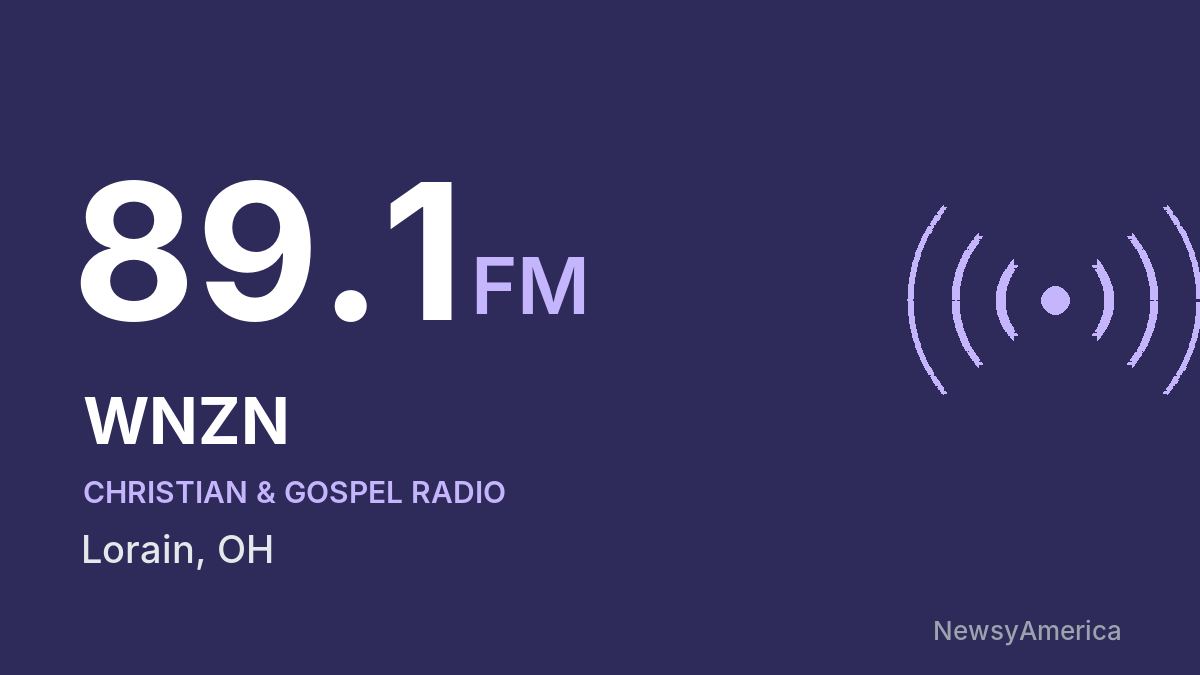 WNZN 89.1 FM – Lorain