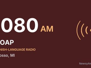 WOAP 1080 AM, Owosso, MI