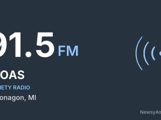 WOAS 91.5 FM, Ontonagon, MI