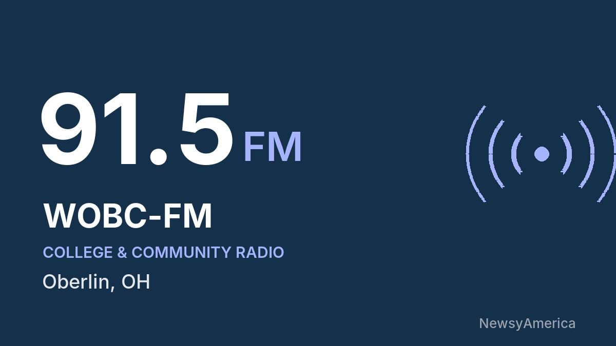 WOBC-FM 91.5 FM – Oberlin