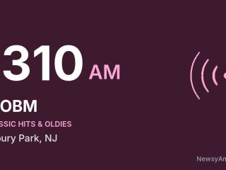WOBM 1310 AM, Asbury Park, NJ