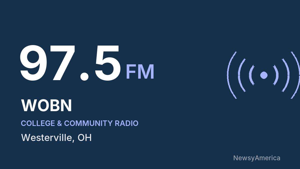 WOBN 97.5 FM – Westerville