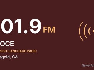 WOCE 101.9 FM, Ringgold, GA