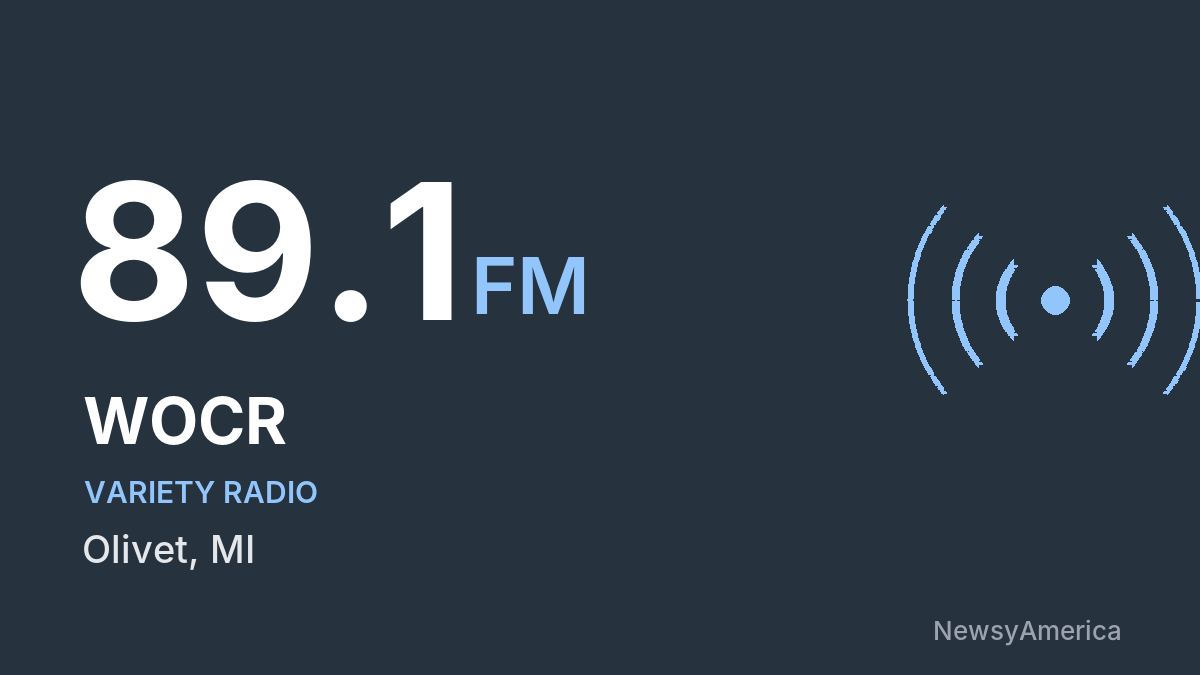 WOCR 89.1 FM – Olivet