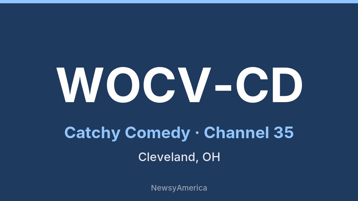 WOCV-CD – Catchy Comedy 35 Cleveland