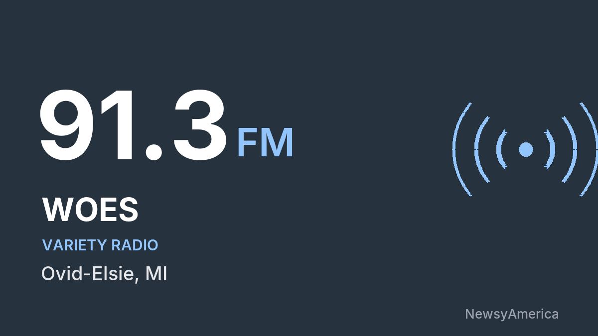 WOES 91.3 FM – Ovid-Elsie