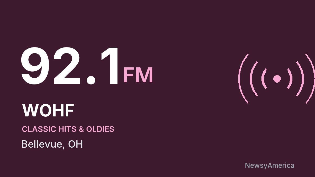 WOHF 92.1 FM – Bellevue