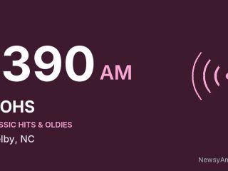 WOHS 1390 AM, Shelby, NC