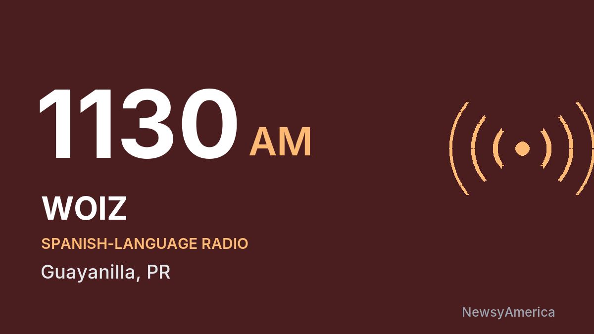 WOIZ 1130 AM – Guayanilla