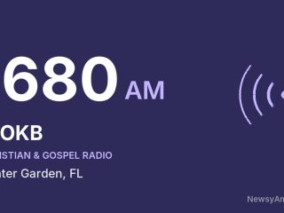 WOKB 1680 AM, Winter Garden, FL