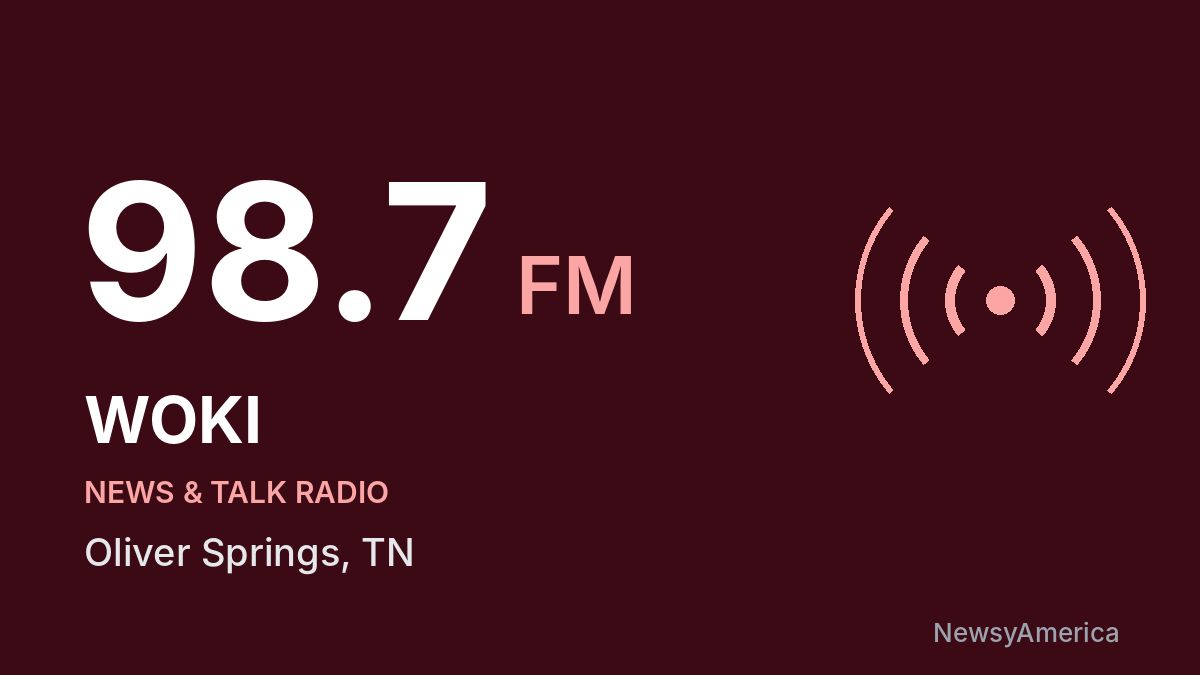 WOKI 98.7 FM – Oliver Springs