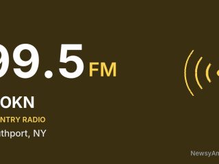 WOKN 99.5 FM, Southport, NY