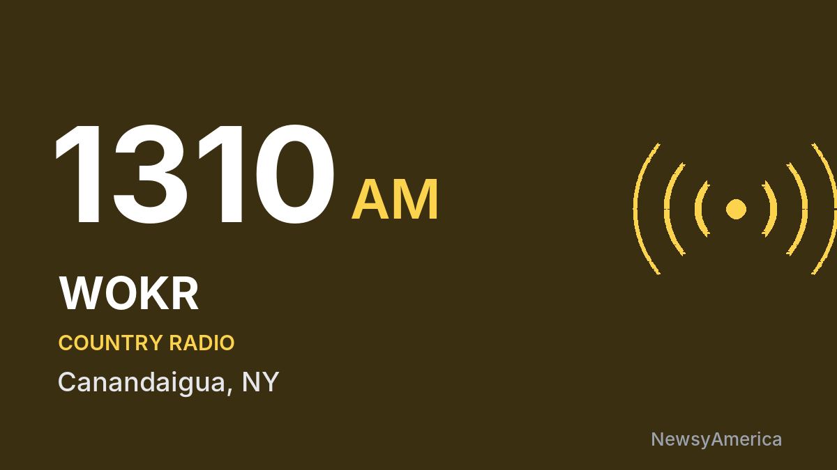 WOKR 1310 AM – Canandaigua
