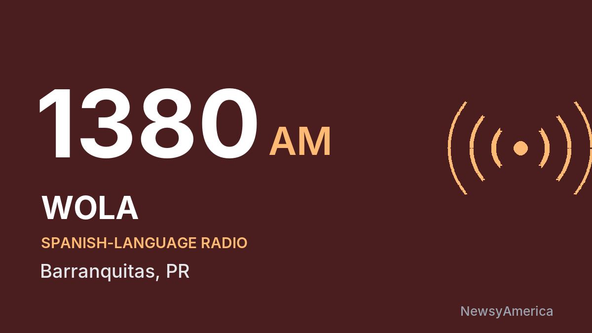 WOLA 1380 AM – Barranquitas