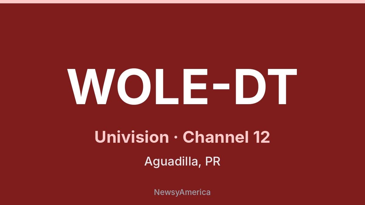 WOLE-DT – Univision 12 Aguadilla