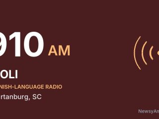 WOLI 910 AM, Spartanburg, SC