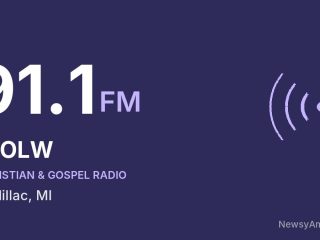 WOLW 91.1 FM, Cadillac, MI