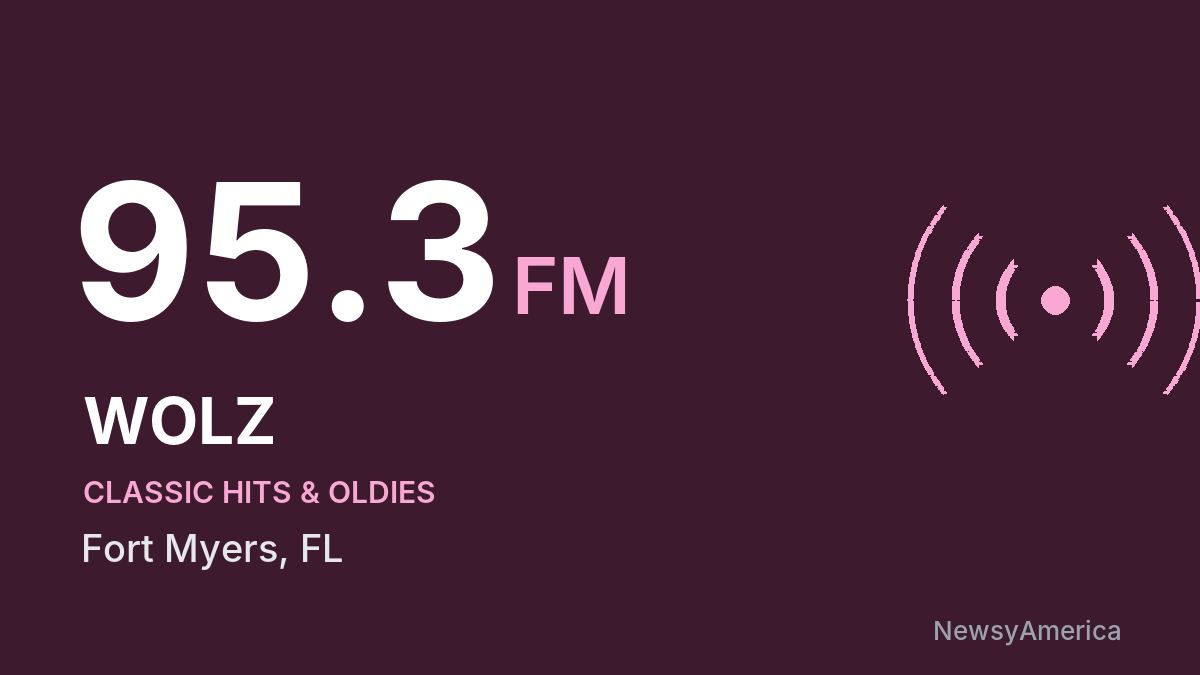 WOLZ 95.3 FM – Fort Myers