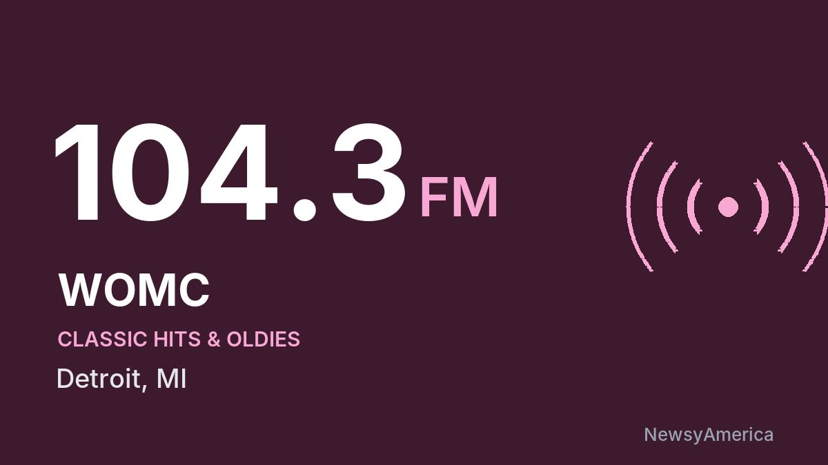 WOMC 104.3 FM – Detroit