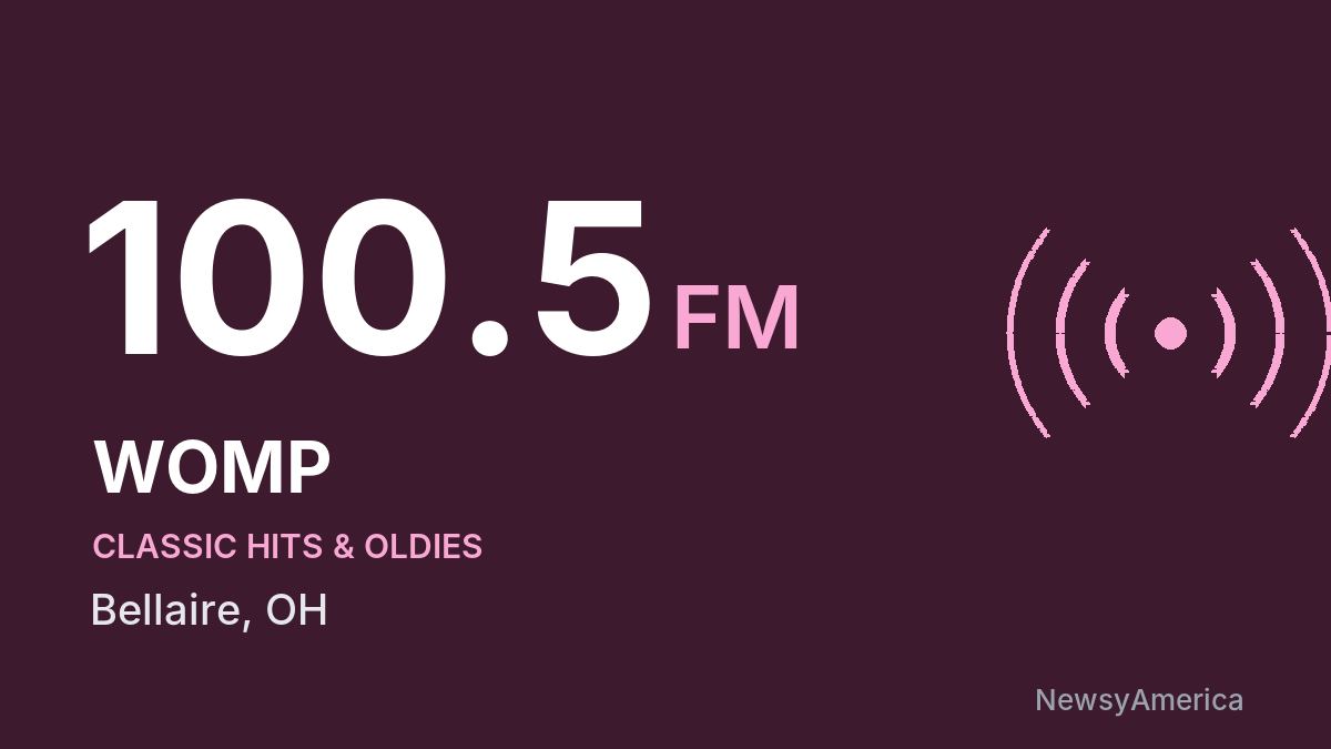 WOMP 100.5 FM – Bellaire