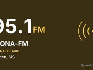 WONA-FM 95.1 FM, Vaiden, MS