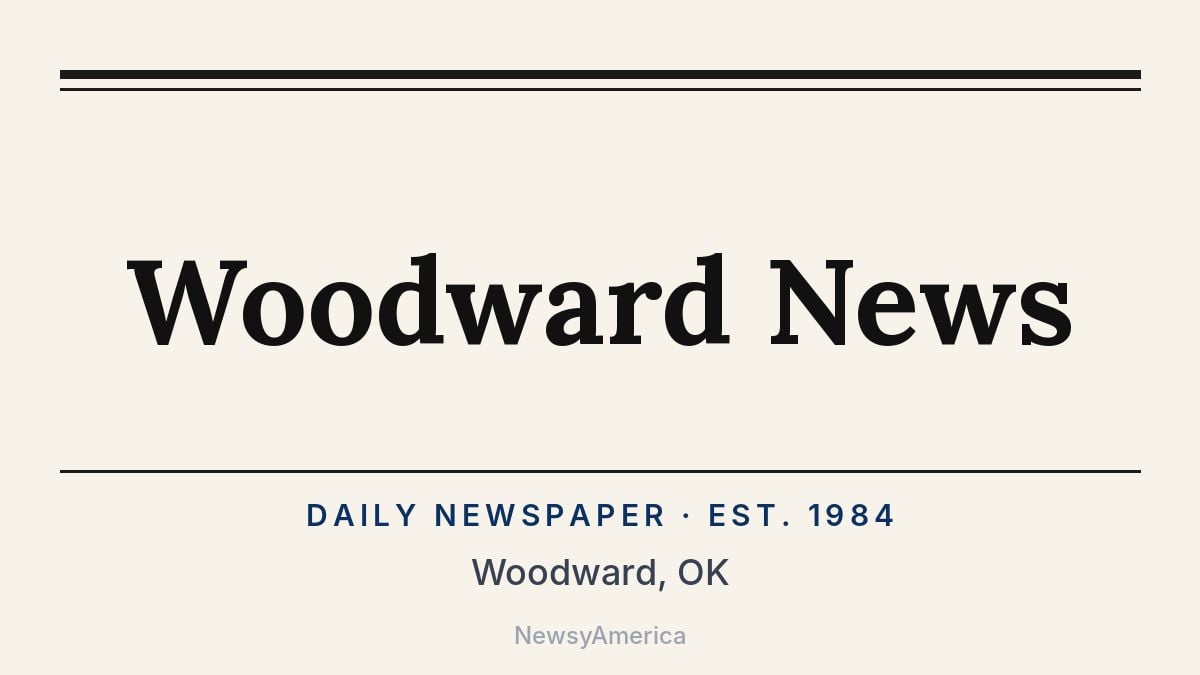 Woodward News – Oklahoma