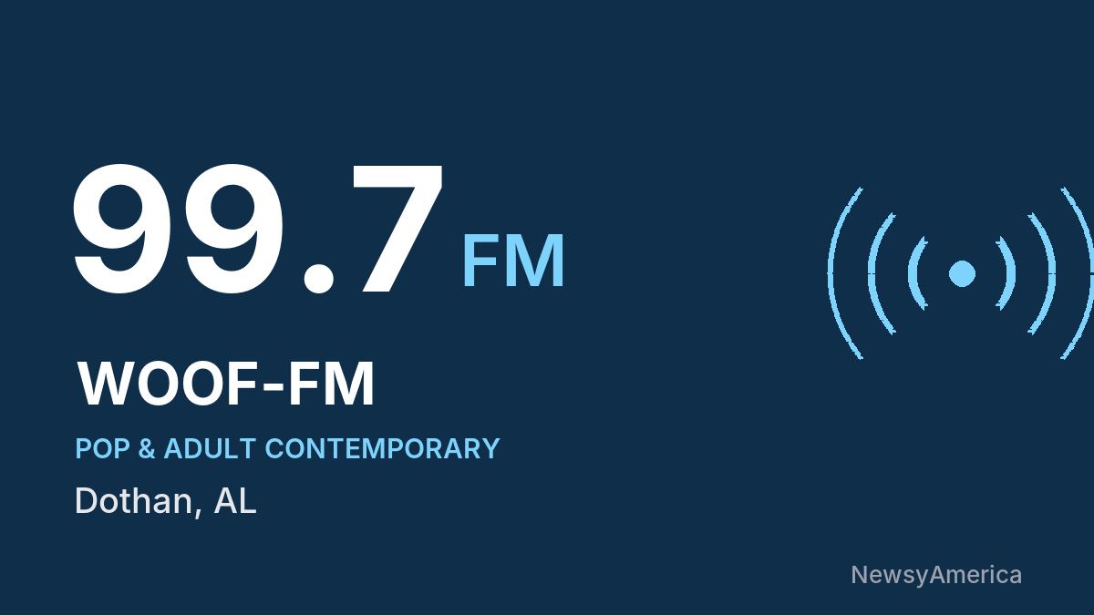 WOOF-FM 99.7 FM – Dothan