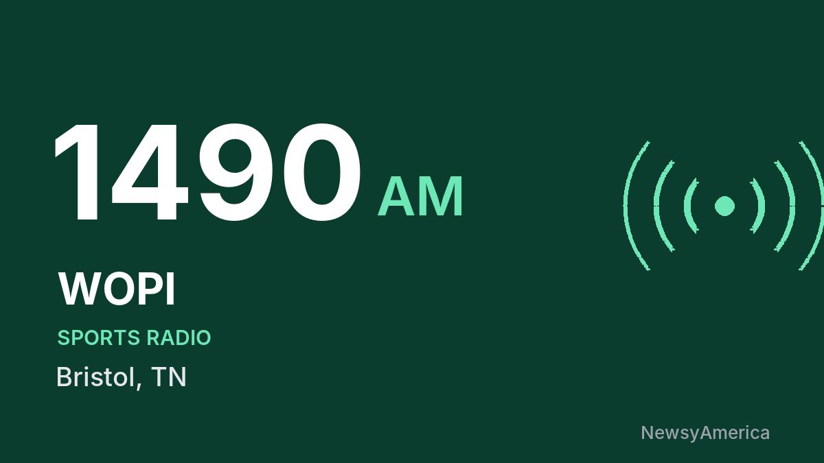 WOPI 1490 AM – Bristol