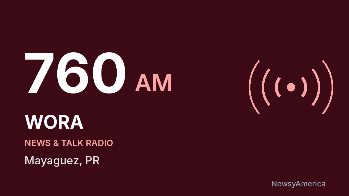 WORA 760 AM – Mayaguez