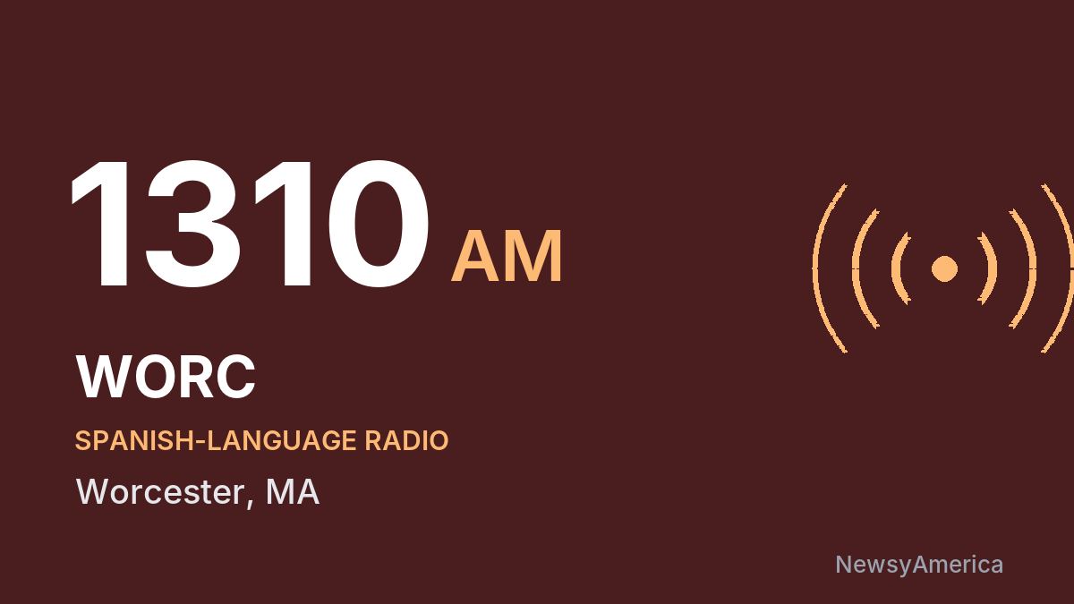 WORC 1310 AM – Worcester