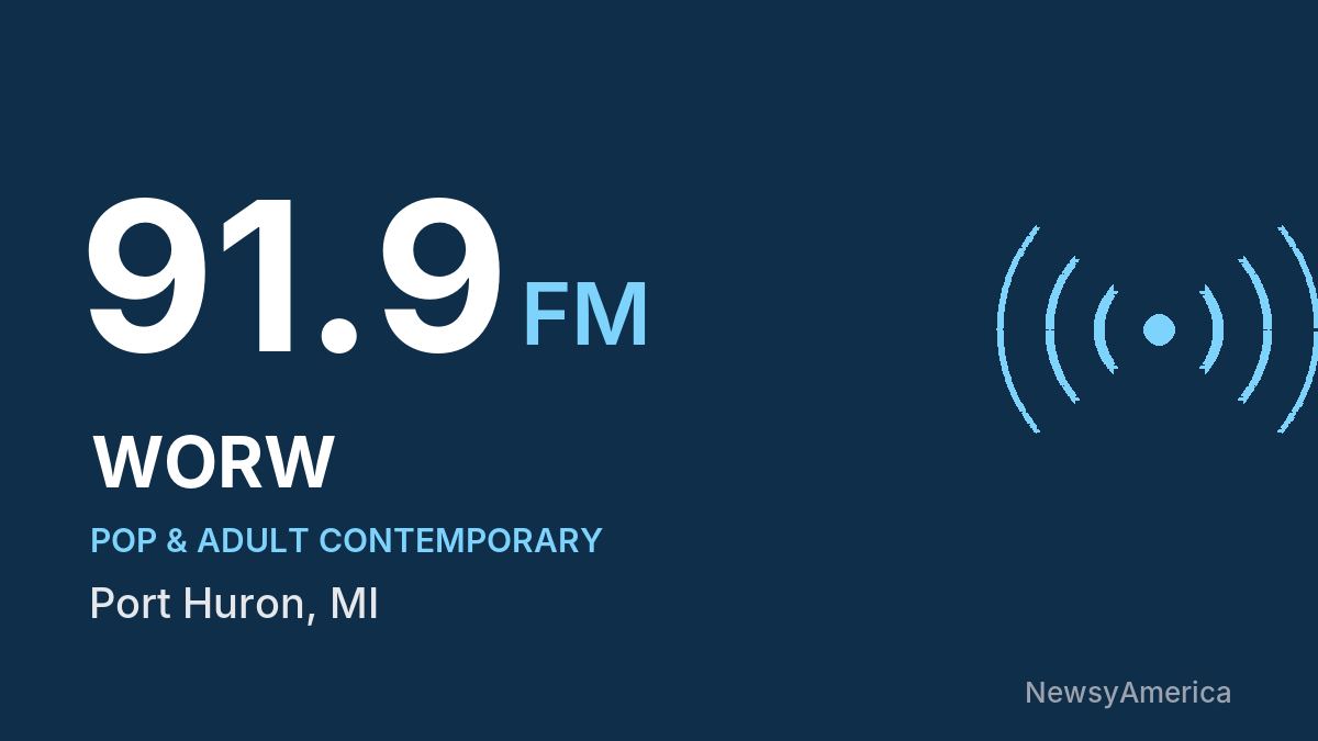 WORW 91.9 FM – Port Huron