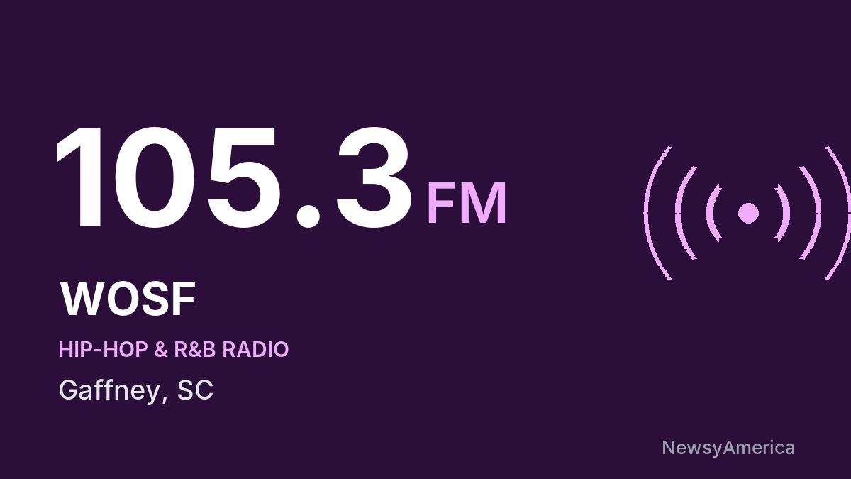 WOSF 105.3 FM – Gaffney