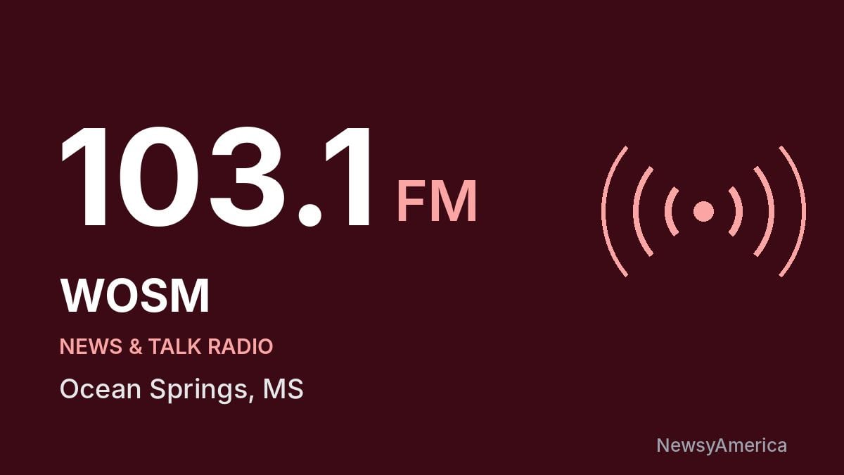 WOSM 103.1 FM – Ocean Springs