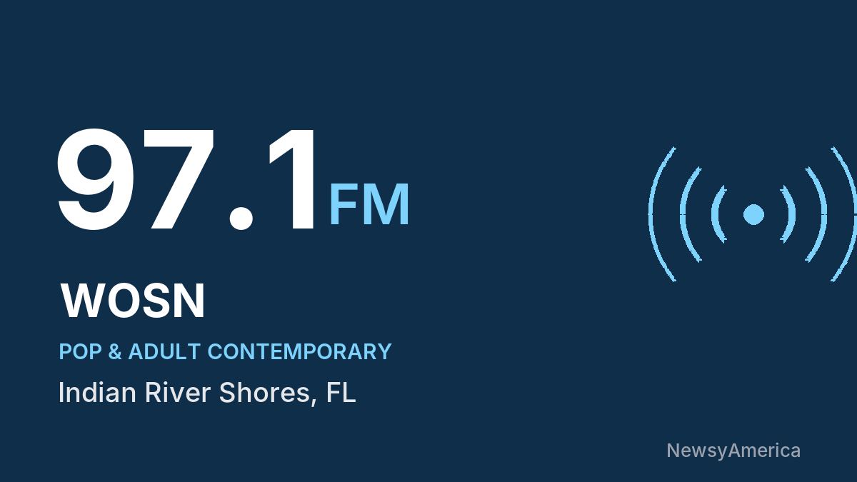WOSN 97.1 FM – Indian River Shores