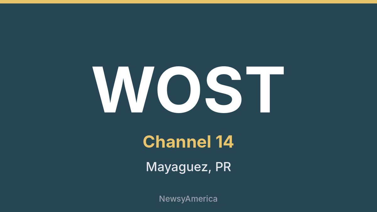 WOST – Channel 14 Mayaguez