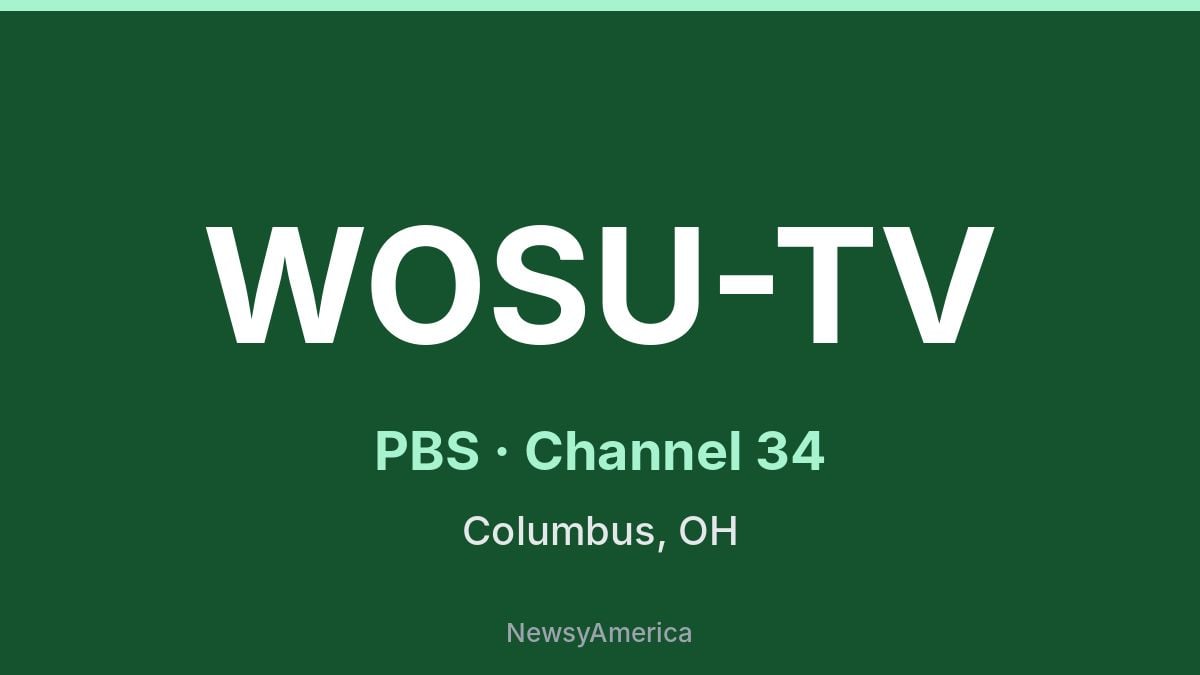 WOSU-TV – PBS 34 Columbus