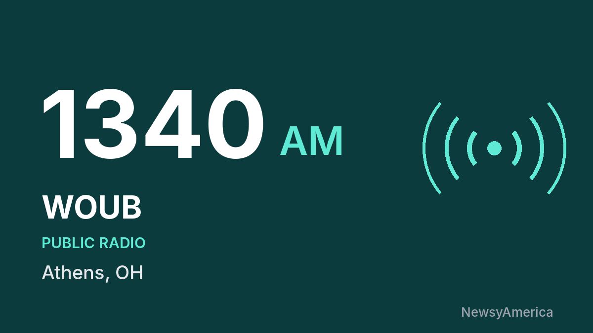 WOUB 1340 AM – Athens
