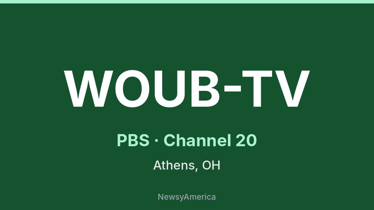 WOUB-TV – PBS 20 Columbus