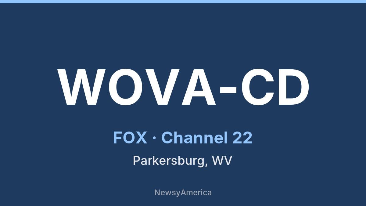 WOVA-CD – FOX 22 Parkersburg