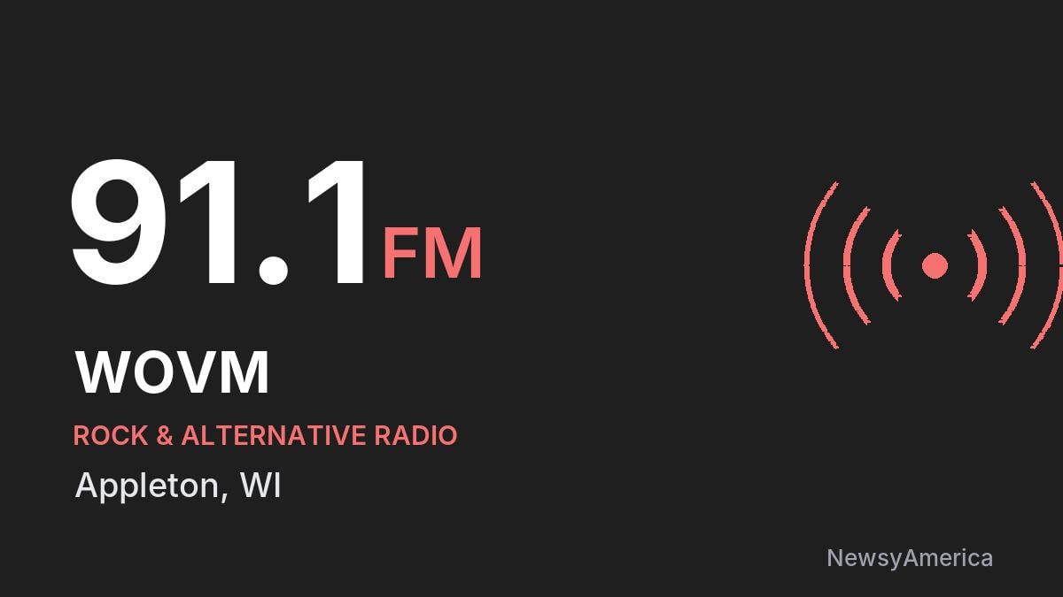 WOVM 91.1 FM – Appleton