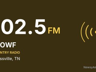 WOWF 102.5 FM, Crossville, TN