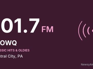 WOWQ 101.7 FM, Central City, PA