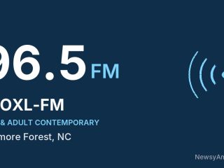 WOXL-FM 96.5 FM, Biltmore Forest, NC