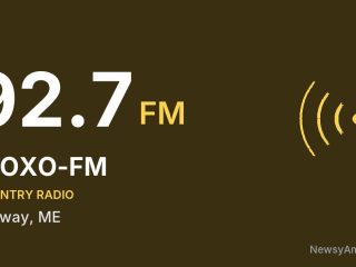 WOXO-FM 92.7 FM, Norway, ME