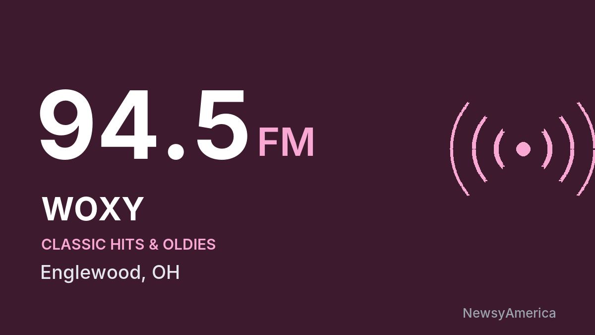 WOXY 94.5 FM – Englewood