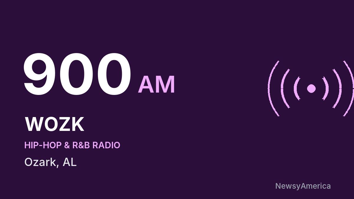 WOZK 900 AM – Ozark