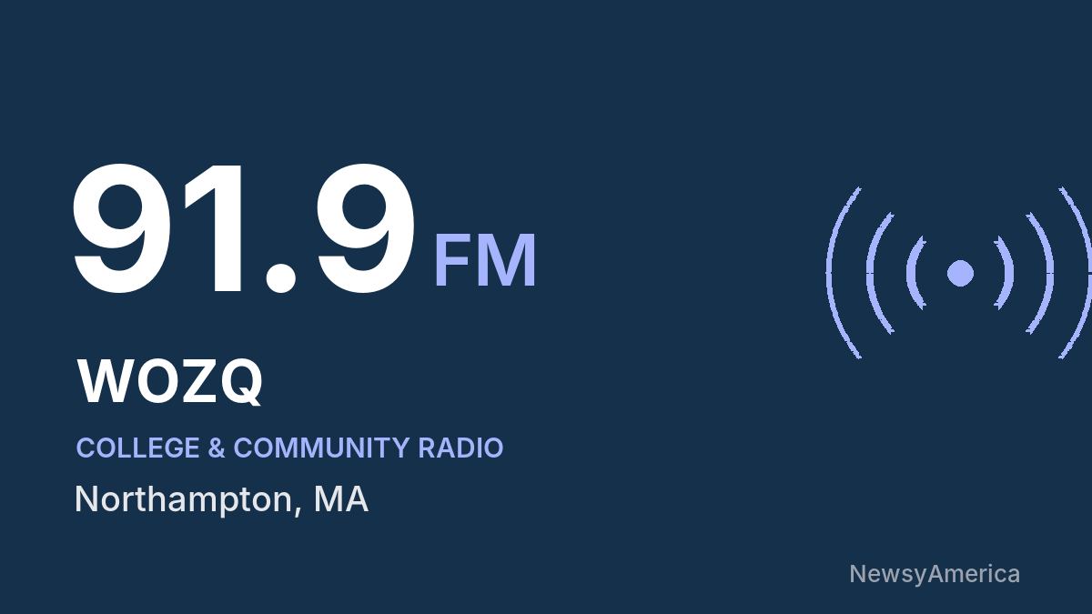 WOZQ 91.9 FM – Northampton
